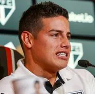 James Rodríguez, a propósito de su salida de Sao Paulo, según prensa brasileña.