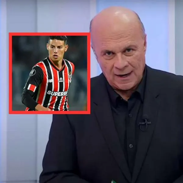 Carlos A. Vélez criticó a James Rodríguez por su enigmático mensaje en redes