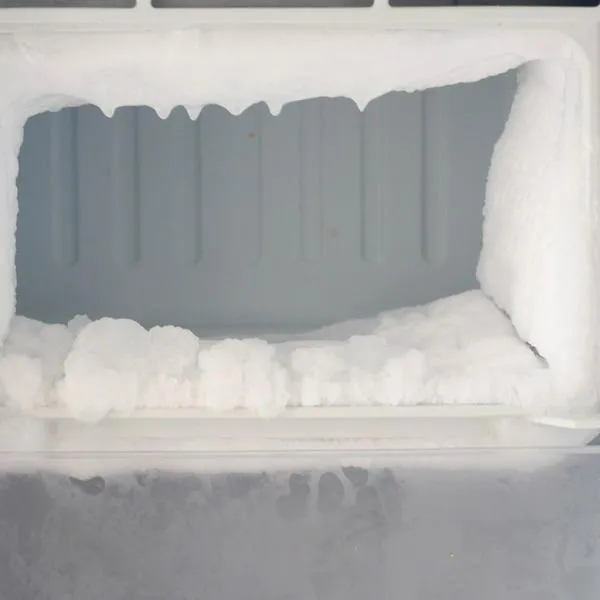 ¿Cómo quitar el hielo que se forma en la nevera?