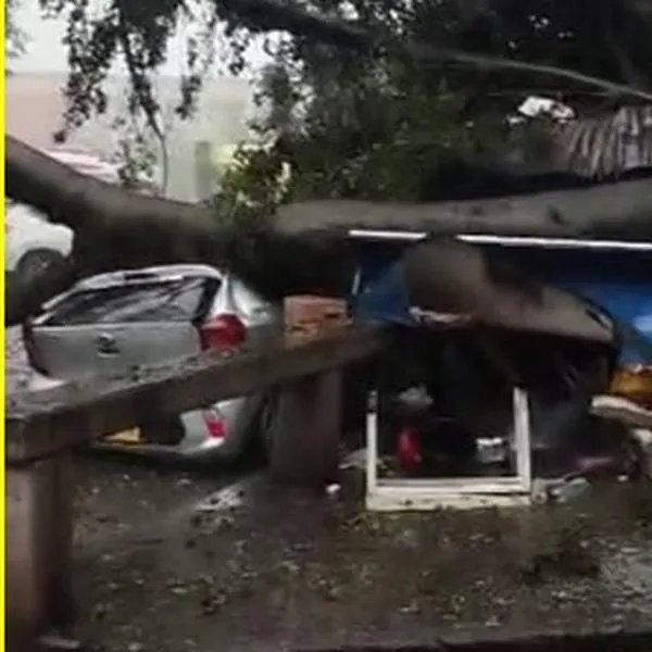 Estragos e inundaciones en varios puntos de Cali por fuertes lluvias: llaman a la precaución