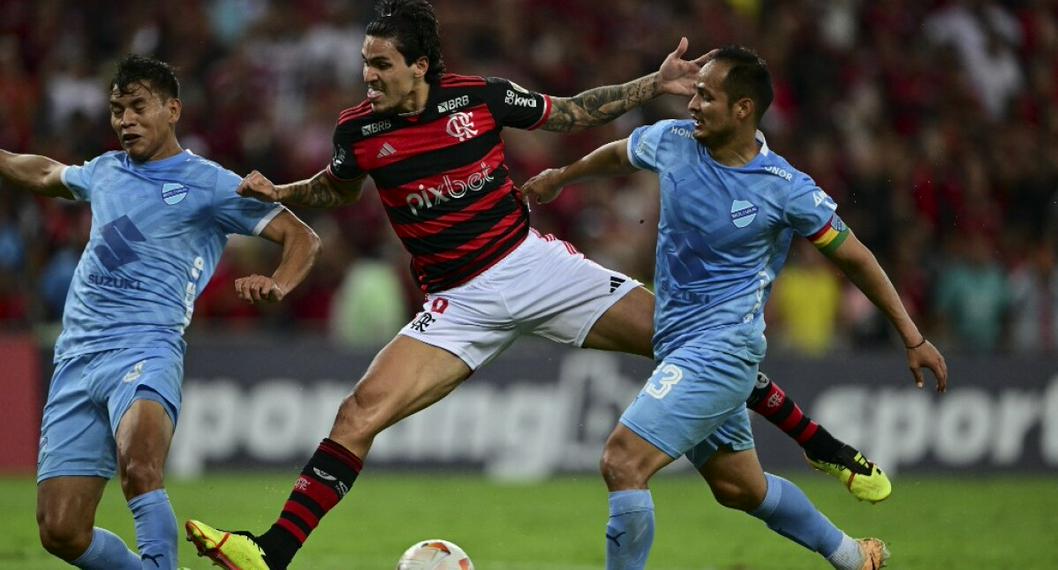 Partido de Flamengo vs. Bolívar cuyo resultado provocó la eliminación de Millonarios en Copa Sudamericana