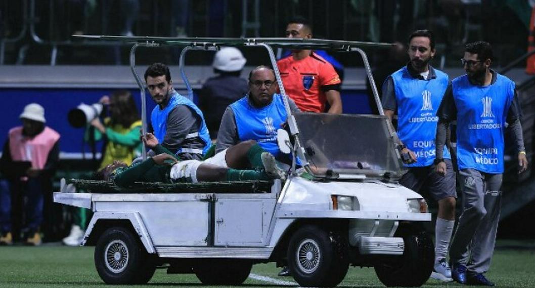Endrick se lesionó en partido de Palmeiras y preocupa de cara a la Copa América