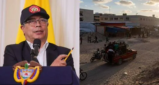 Petro anunció que Colombia estaría dispuesta a enviar personal médico a territorios palestinos