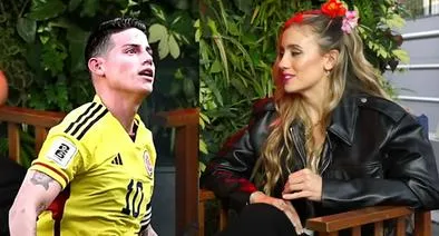 James Rodríguez, que fue elegido por encima de Falcao García por Morena Beltrán, de ESPN