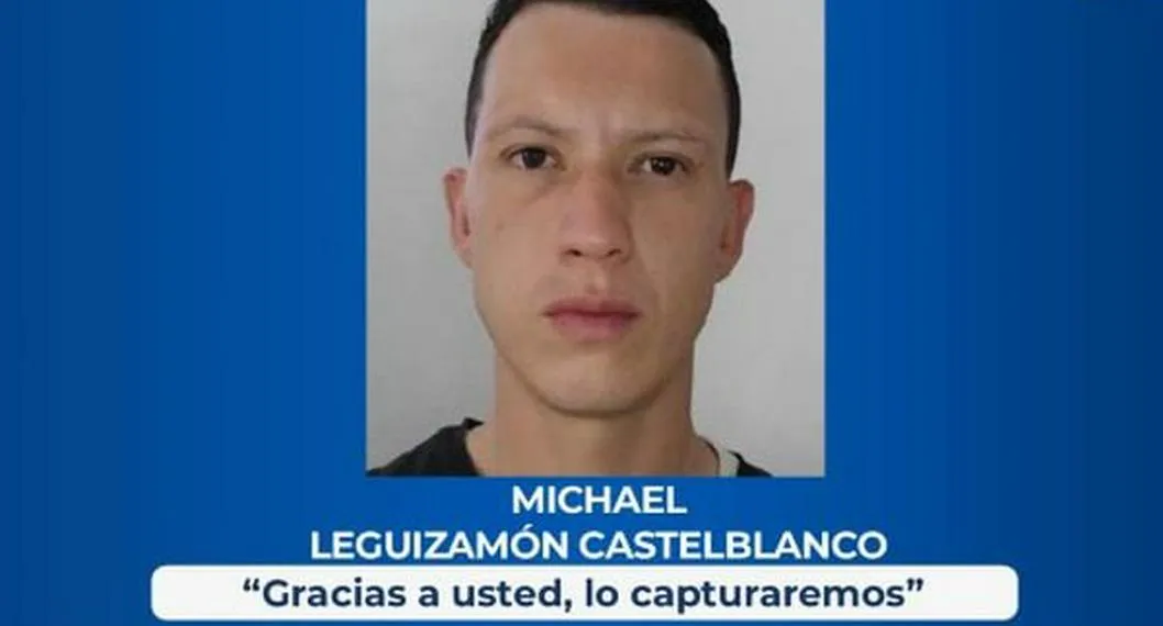 Michael Leguizamn Castelblanco es buscado por las autoridades por ser el presunto feminicida de Estefana Franco, asesinada en el municipio de Soacha en la vspera de la celebracin del Da de la Madre.