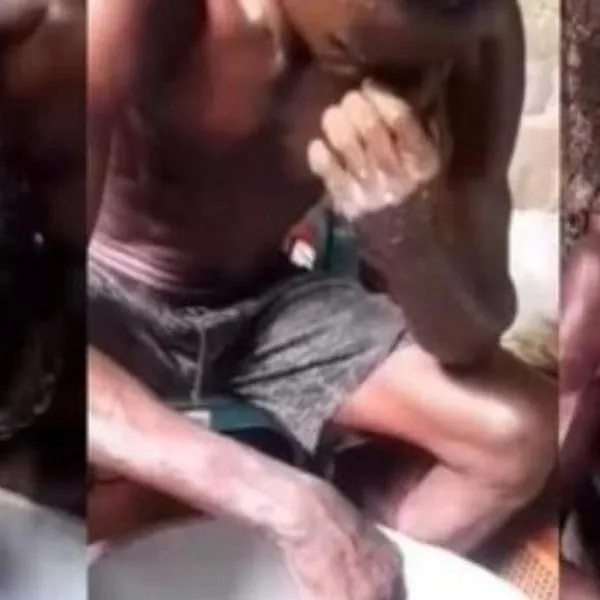 Hombre llora porque su pareja no atiende a sus hijos y prefiere a la calle