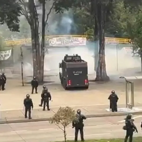 Toma en la Universidad Nacional.