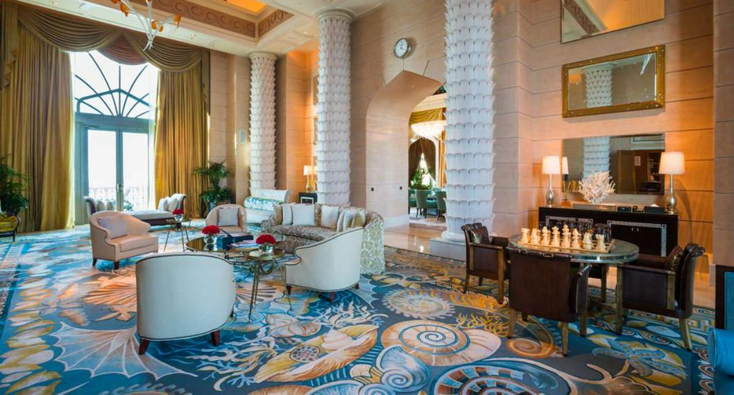 Foto de Royal Mansion, en nota de cuál es habitación de hotel más cara del mundo.