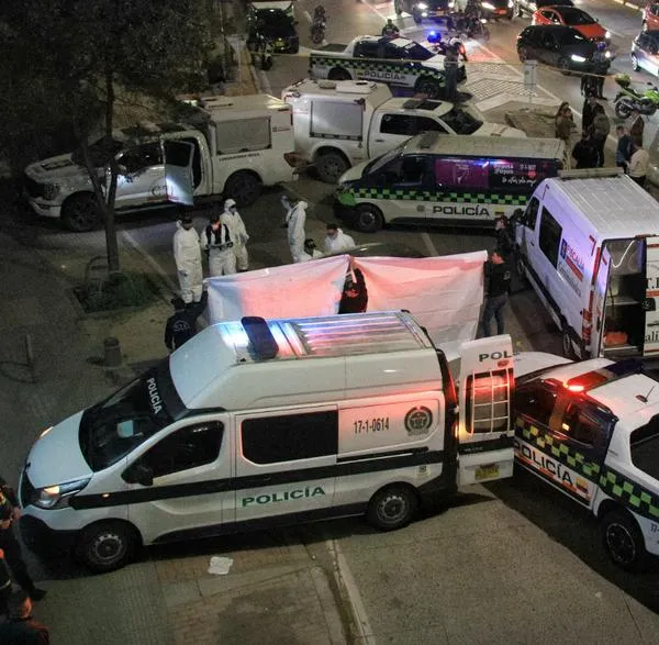 Policía agredió a periodistas en Bogotá. 