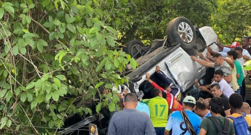 Accidente de tránsito de alcalde de La Jagua de Ibirico: murió el conductor