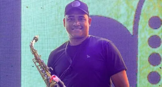 Músico de 'Penchy' Castro le robaron un saxofón en un InDrive, en Bogotá. El instrumento está avaluado en más de 3 millones de pesos. 