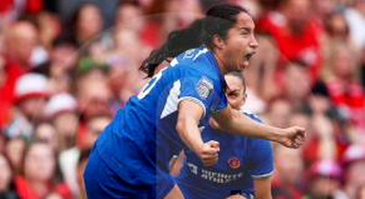 Mayra Ramírez, figura y campeona con el Chelsea en Inglaterra