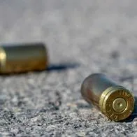 Foto de casquillos de bala, en nota de balacera en Usme, sur de Bogotá, que dejó dos muertos y versión de qué pasó en plena vía