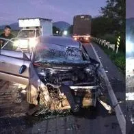 Grave accidente en la vía Ibagué- Alvarado: cuatro personas resultaron heridas 