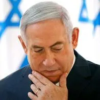 Benjampin Netanyahu, por el que la CPI pide captura, igual que contra Hamás, por "exterminio".