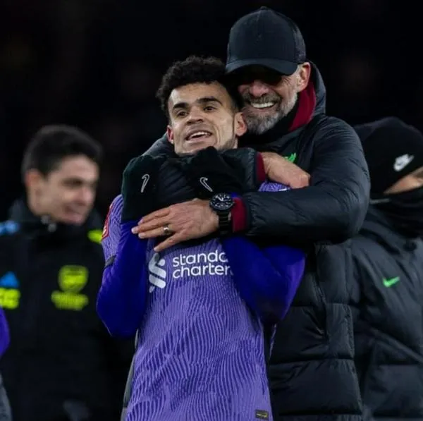 Luis Díaz le dedicó emotivo mensaje de despedida a Jurgen Klopp: qué dijo