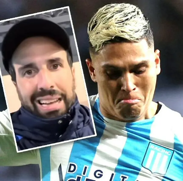 Juan Fernando Quintero, que fue criticado por Flavio Azzaro, que exaltó a Carbonero en Racing