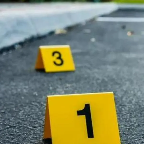 Escena del crimen. En relación con asesinato de indígenas. 