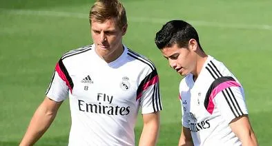 James Rodríguez reaccionó con nostálgico mensaje al sorpresivo retiro de Toni Kroos