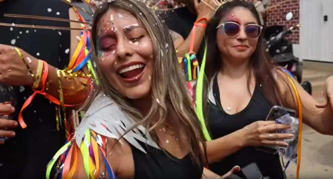 Foto de fiesta de soltería, en nota de que Festival de solteros cerca a Bogotá en Chaguaní, que contó cómo es que funciona