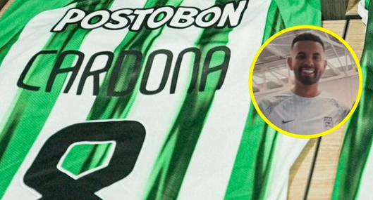 Atlético Nacional confirma llegada de Edwin Cardona con enigmático video; filtraron foto