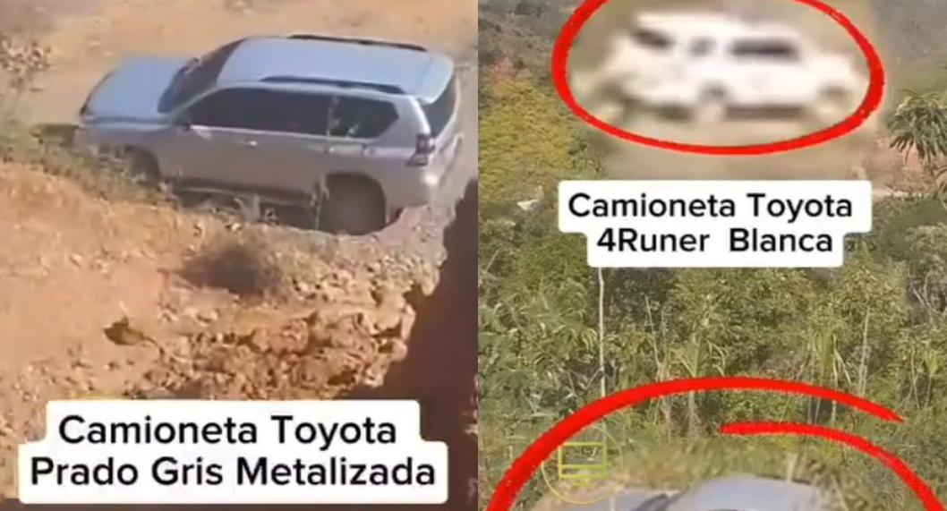 Disidencia de las Farc se mueve en Cauca en camionetas Toyota de $ 250 millones
