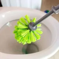 Foto de churrusco, en nota sobre cómo desinfectar el cepillo del inodoro o churrusco.