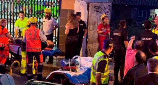 Derrumbe de un techo en un restaurante en Mallorca, España, dejó 4 muertos y 20 heridos