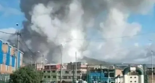 Confirman segundo muerto tras explosión de Polvorería El Vaquero, cerca a Bogotá
