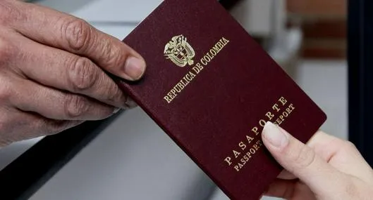 Pasaportes. En relación con problema en el sistema. 