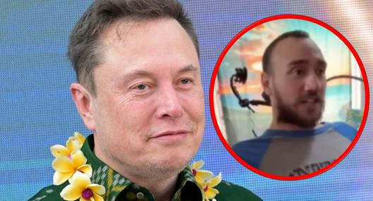 Elonk Musk y Noland Arbaugh