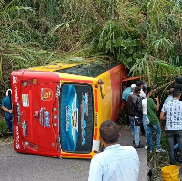 Accidente de una buseta de Rápido Tolima dejó varios lesionados entre Venadillo y Santa Isabel