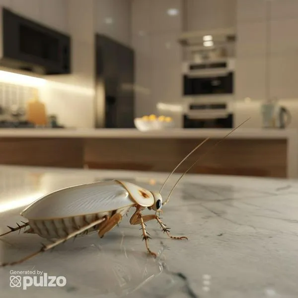 Qué significa ver una cucaracha blanca en casa y por qué debe actuar rápido. Además, aprenda cómo eliminarlas con agua caliente.