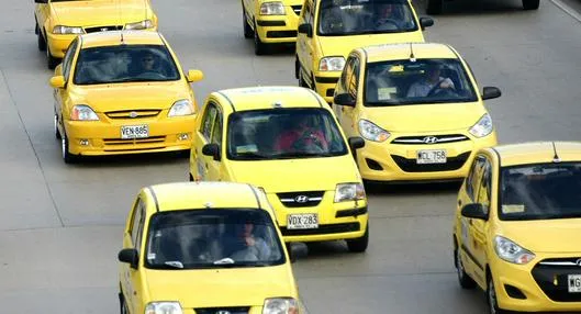 Habría paro de taxistas en Bogotá y Medellín este miércoles 29 de mayo 