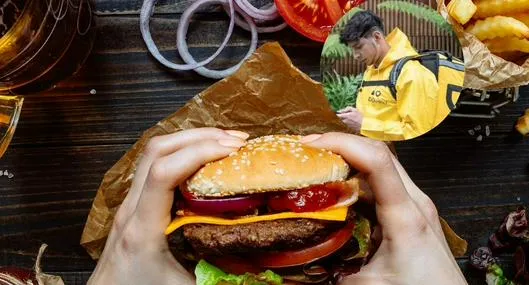 Día Mundial de la Hamburguesa, en Colombia altas cifras de estregas en DiDi Food