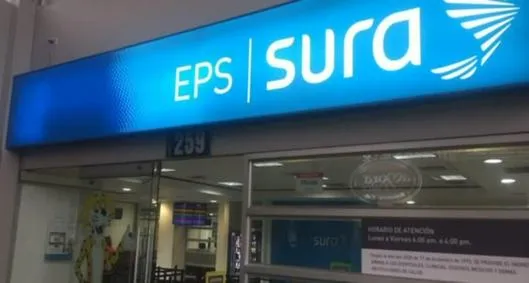 Sede de Sura, EPS que estaría cerca de ser liquidada y cuenta con más de 5 millones de afiliados 