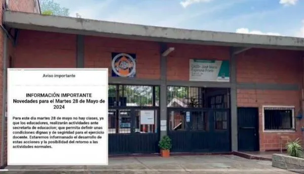 Niños de colegio del Doce de Octubre no han podido recibir clases por presuntas amenazas a profesores