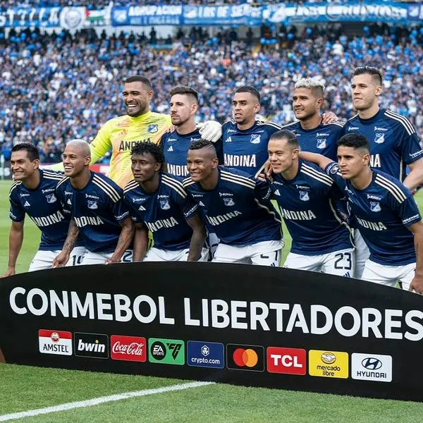 Titular de Millonarios contra Flamengo en primer partido de Copa Libertadores 2024.