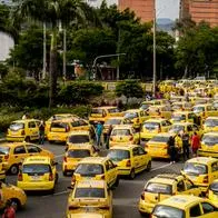 En Medellín habrá protestas de taxistas este miércoles 29 de mayo, horarios
