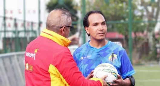 Fredy Duvían López, integrante de la Selección Colombiana de Fútbol para ciegos.