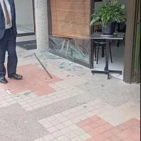 Así quedó el restaurante del Parque de la 93, en Bogotá, donde ocurrió una explosión