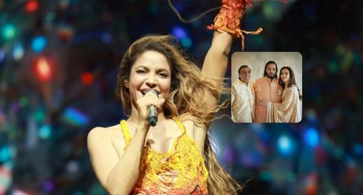 Shakira cantará en la boda del hijo del hombre más rico de Asia, Mukesh Ambani