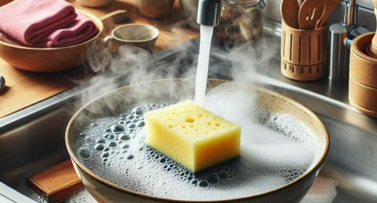 Aprenda cómo eliminar o quitar el mal olor de las esponjas de la cocina y evitar que impregne la loza y ollas. Son trucos caseros y muy efectivos.