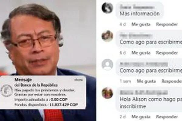 Usan imagen de presidente Gustavo Petro con inteligencia artificial para promover presunta estafa