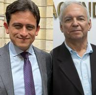 Luis Carlos Reyes, de la Dian, y el ministro Ricardo Bonilla, no se llevan bien.