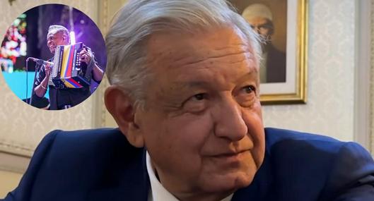 Andrés Manuel López Obrador, presidente de México, puso 'Los caminos de la vida' de Ómar Geles para hacerle un homenaje