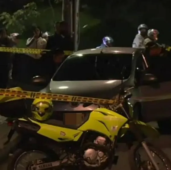Sicario disparó contra una pareja en Bogotá y en la huida abandonó a su complice, una mujer
