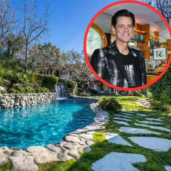 Masión de Jim Carrey en 'Los Ángeles' tiene piscina, gimnasio, cascada y canchas