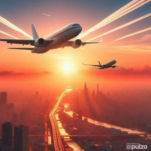 ¿Por qué los aviones no chocan en el aire?
