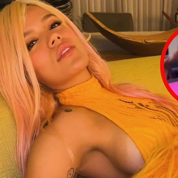 Cuánto cuesta el Ferrari rosado de Karol G que paseó en Miami.